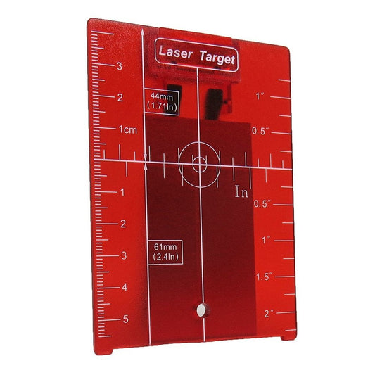 Red Target Plate - Leica - Advanced Dimensions