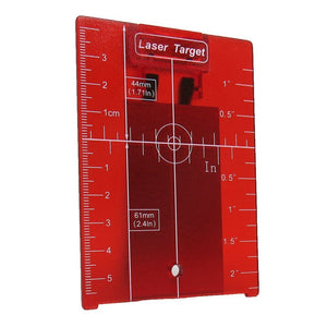 Red Target Plate - Leica - Advanced Dimensions