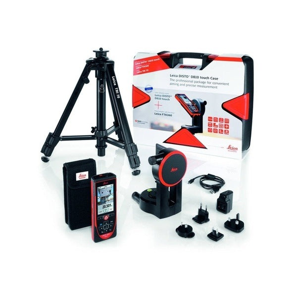 Leica Disto D810 Touch Laser Distance Meter Package - 806648